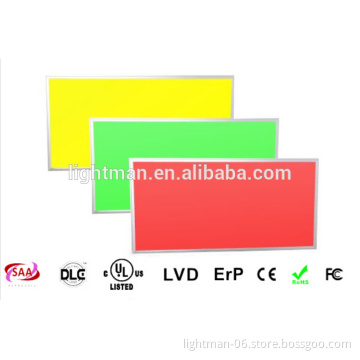 RGB dimmable 12v dc led light panel 1200x600 54W for KTV lighting